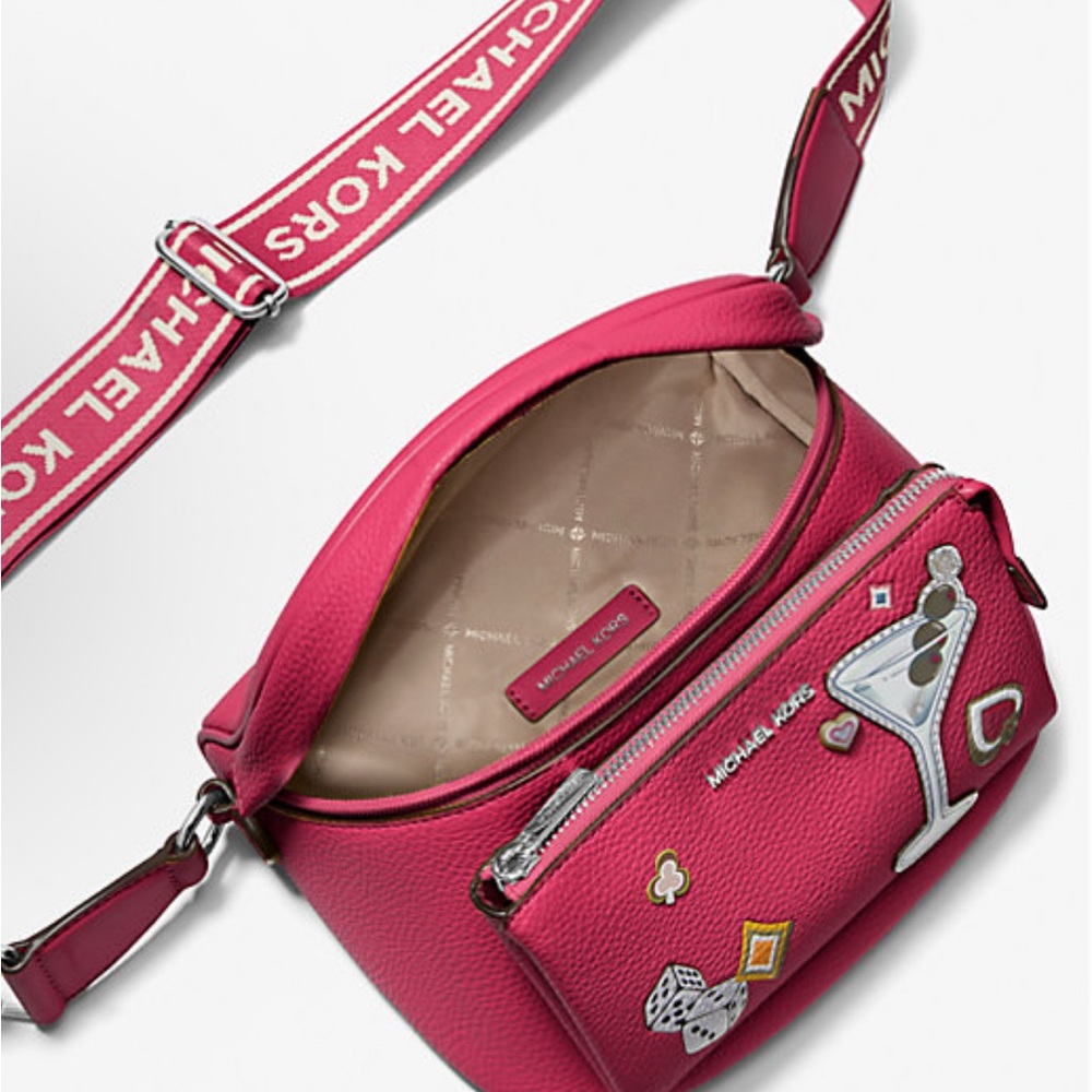 Michael Kors Slater Medium Embellished Sling Pack NWT - Picture 4 of 12